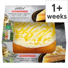 Tesco Finest Lime Passion Fruit and Mango Cake 10 Servings