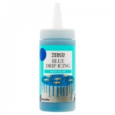 Tesco Blue Drip Icing 120G