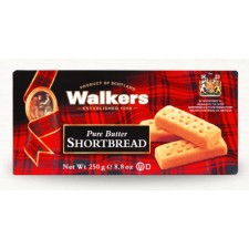 Walkers Pure Butter Shortbread Fingers 24 x 250g Case