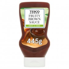 Tesco Fruity Brown Sauce 445G