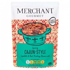 Merchant Gourmet Spicy Cajun Style Lentils 250g