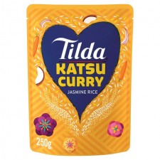 Tilda Steamed Jasmine Rice Katsu Curry 250g