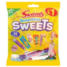 Retail Pack Swizzels Scrumptious Sweets Case of 12 x 134g