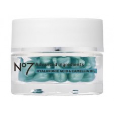No7 Advanced Ingredients Hyaluronic Acid and Camellia Oil Facial Capsules 30s *NOT A FOOD*