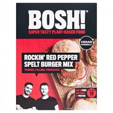Bosh! Red Pepper Spelt Burger Mix 120g