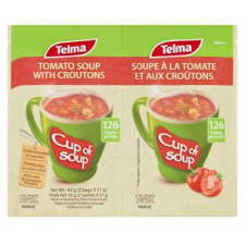 Telma Tomato Cup Soup with Croutons 2x31g
