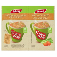 Telma Chicken Cup Soup with Croutons 2x24g