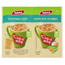Telma Vegetable Cup Soup with Croutons 2x22g