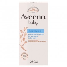 Aveeno Baby Dermexa Moisturising Baby Wash for Dry and Itchy Skin 250ml