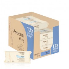 Aveeno Baby Daily Care Baby Wipes 12 x 72 per pack