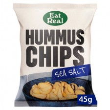 Eat Real Hummus Sea Salt Chips 45g