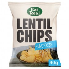 Eat Real Lentil Sea Salt Chips 40g