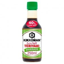 Kikkoman Less Salt Teriyaki Marinade 250ml