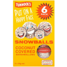 Tunnocks Snowballs 6 Pack