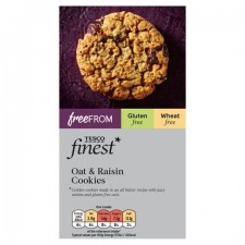 Tesco Finest Free From Oat And Raisin Cookies 150g