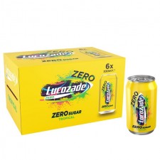 Lucozade Energy Zero Tropical 6 x 330ml Cans