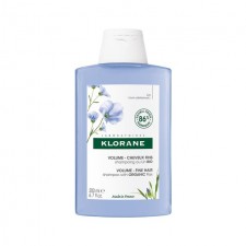 Klorane Volumising Shampoo with Organic Flax Fibre for Fine Limp Hair 200ml