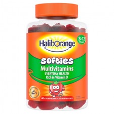 Haliborange Kids Softies Multivitamins Strawberry Gummies 3-12yrs 60 per pack