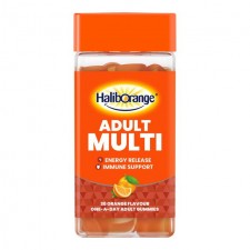 Haliborange Adult Multivitamin Energy and Immune Support Orange Gummies 30 per pack