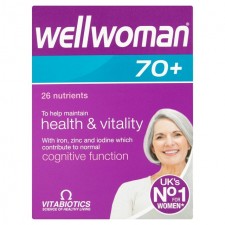 Vitabiotics Wellwoman 70+ Health and Vitality Cognitive Function Tablets 30 per pack