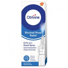 Otrivine Adult Nasal Blocked Nose Spray Metered Dose 10ml