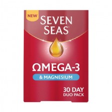 Seven Seas Omega 3 Fish Oil and Magnesium with Vitamin D 30 Day Duo Pack 60 per pack