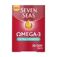 Seven Seas Omega 3 Fish Oil Extra Strength with Vitamin D 30 Pack