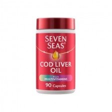 Seven Seas Cod Liver Oil Plus Multivitamins Omega 3 Fish Oil 90 per pack