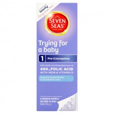 Seven Seas Pregnancy Trying for a Baby Conception Vitamins 28 Tablets