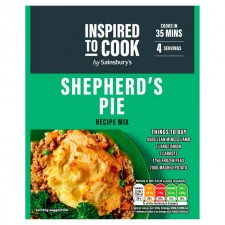 Sainsburys Inspired to Cook Shepherds Pie Recipe Mix 50g