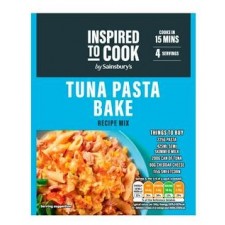 Sainsburys Inspired to Cook Tuna Pasta Bake Recipe Mix 44g