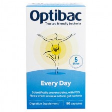 Optibac Every Day Digestive Supplement Capsules 90 per pack