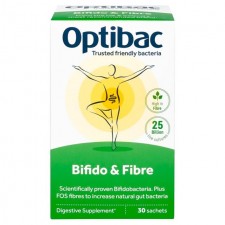 OptiBac Probiotics Bifidobacteria and Fibre Sachets 30 per pack