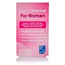 Cleanmarine Womens Hormone Regulator Supplement Capsules 60 per pack