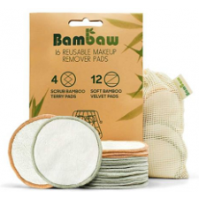 Bambaw Reusable Make Up Remover Pads 16 Pack