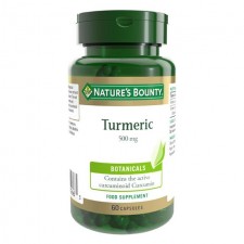 Natures Bounty Turmeric Supplement Capsules 500mg 60 per pack