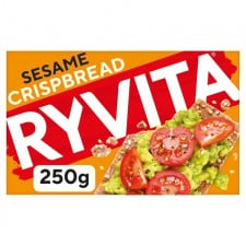 Ryvita Wholemeal Crispbread Sesame Seed 250g