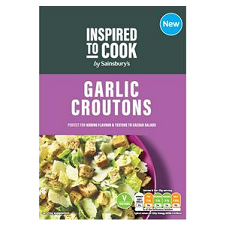 Sainsburys Garlic Croutons Inspired to Cook 150g