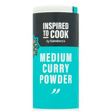 Sainsburys Medium Curry Powder Inspired to Cook 80g