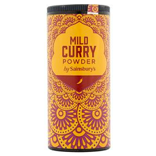 Sainsburys Mild Curry Powder Inspired to Cook 79g