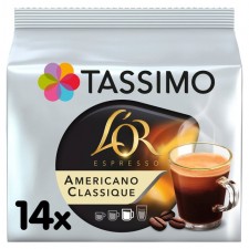 Tassimo L'OR Americano Coffee Pods 14 per pack