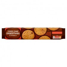 Sainsburys Dark Chocolate Chip Digestive Biscuits 400g