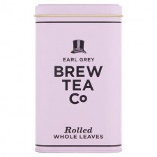Brew Tea Co Earl Grey Tin Rolled Whole Leaves 150g Tin