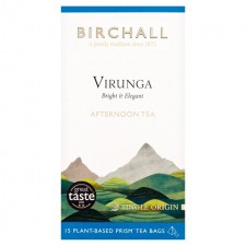 Birchall Virunga Afternoon Tea 15 Prism Tea Bags