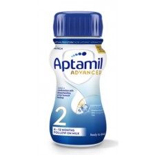 Aptamil Advanced Stage 2 Follow On Infant Milk Ready To Drink 6 to 12 Months 200ml 
