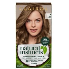 Clairol Natural Instincts Vegan Semi Permanent Hair Dye 7 Dark Blonde 175ml