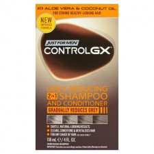 Just For Men Hair Control GX 2 in 1 Shampoo and Conditioner 118ml