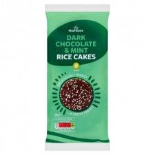 Morrisons Mint Chocolate Rice Cakes 68g