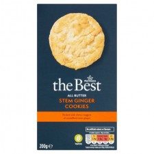 Morrisons The Best Stem Ginger Cookies 200g