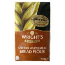 Wrights Strong Wholemeal Flour Case of 5 x 1.5kg 